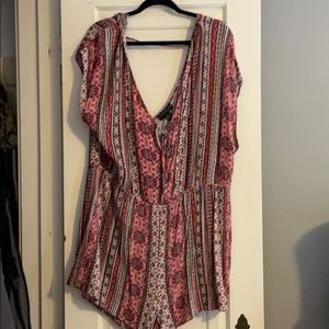 Plus size romper